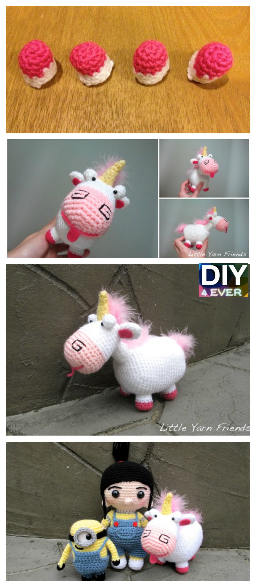10 Cutest Crochet Unicorn Free Patterns8