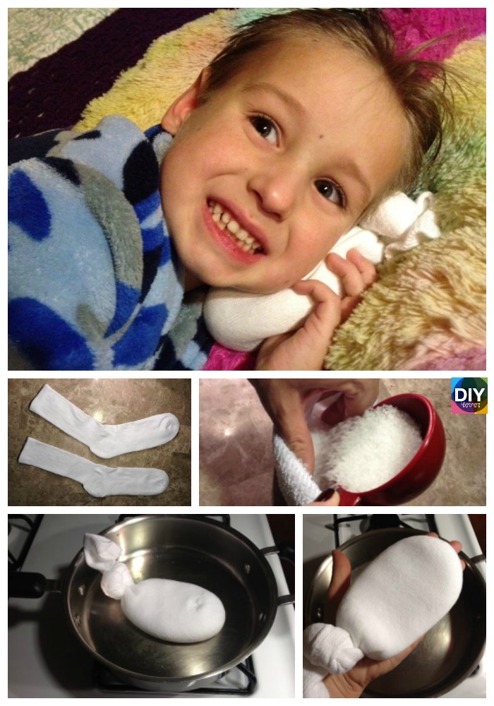 diy4ever-DIY Magic Salt Sock for Ear Infection Relief 