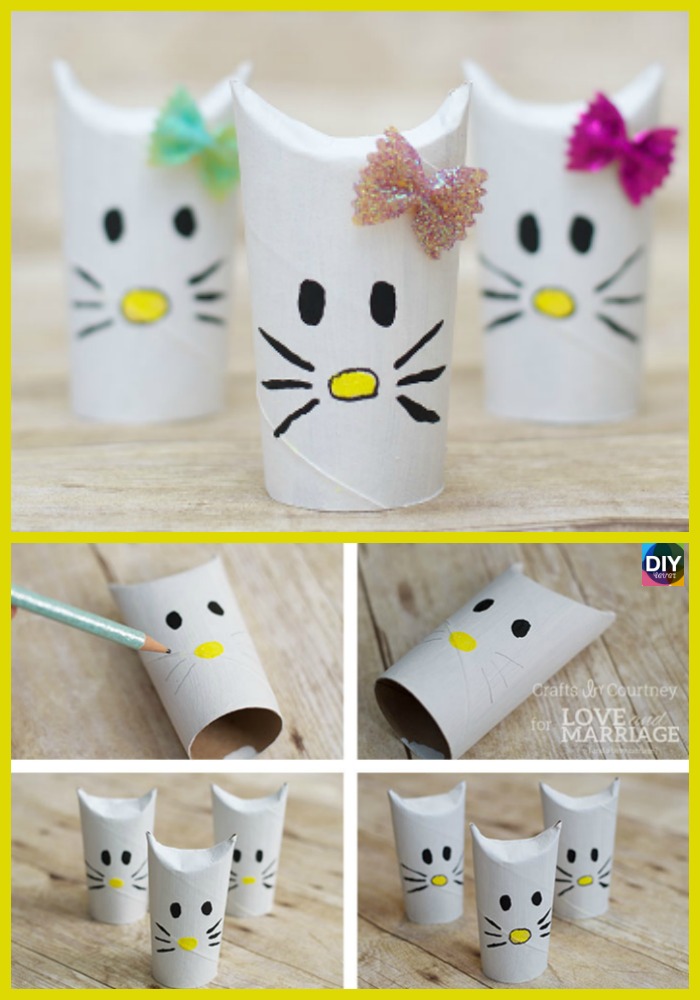 DIY4ever- 10 Cutest DIY Toilet Paper Roll Crafts for Kids