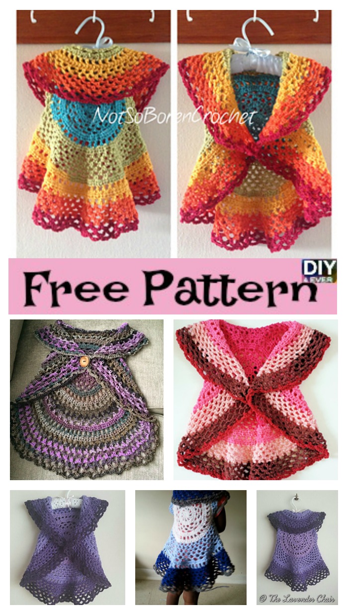 diy4ever -Crochet Ring Around Rosie Sweater & Vest - Free Pattern 