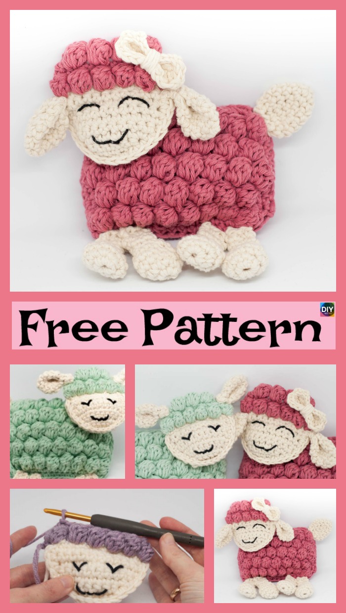 diy4ever-Cute Crocheted Ragdoll - Free Pattern