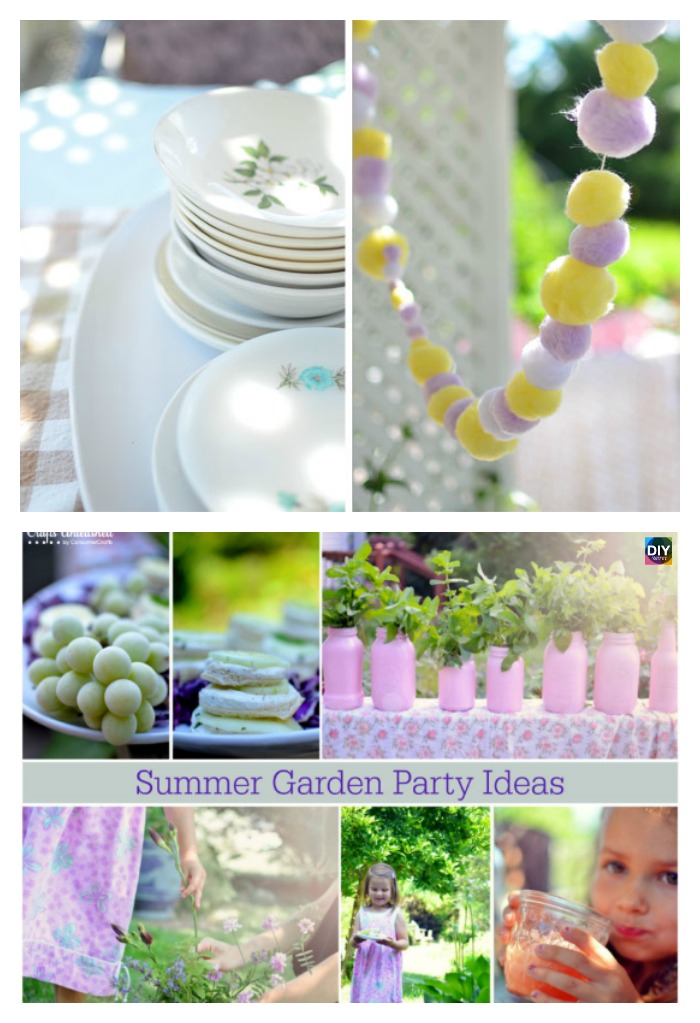diy4ever- DIY Girls’ Summer Garden Party Ideas