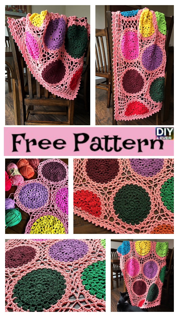 diy4ever- Unique Crochet Self Love Blanket - Free Pattern 