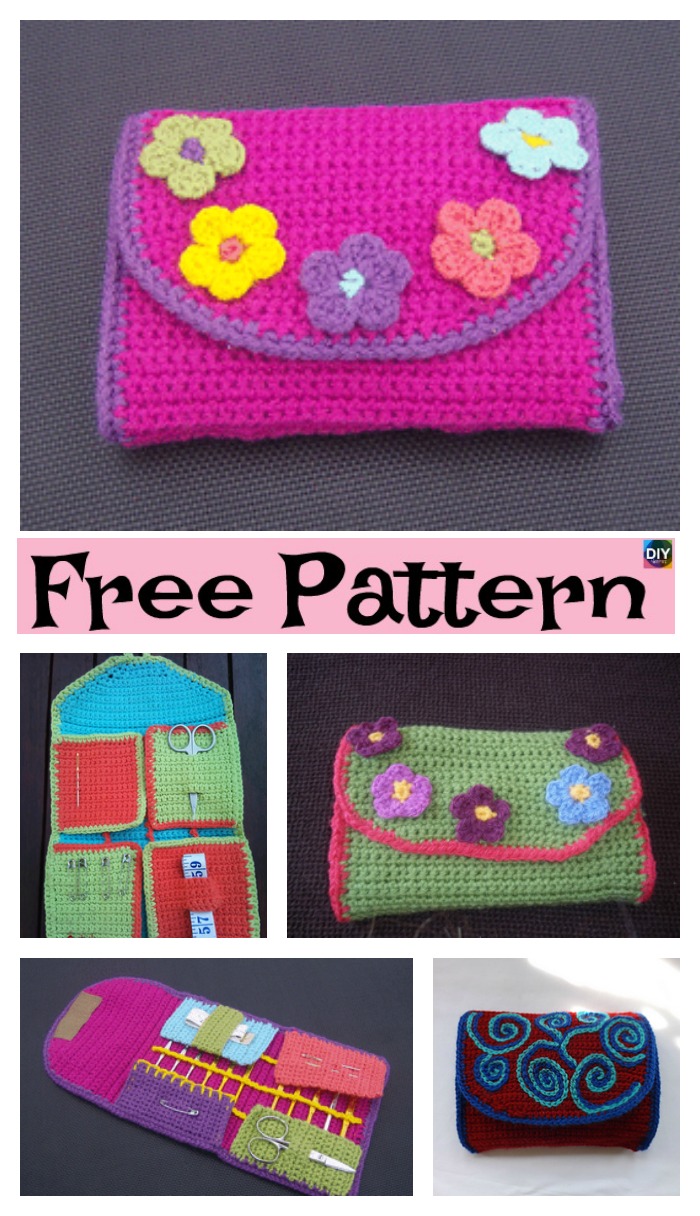diy4ever- Useful Crochet Hook Case - Free Pattern 