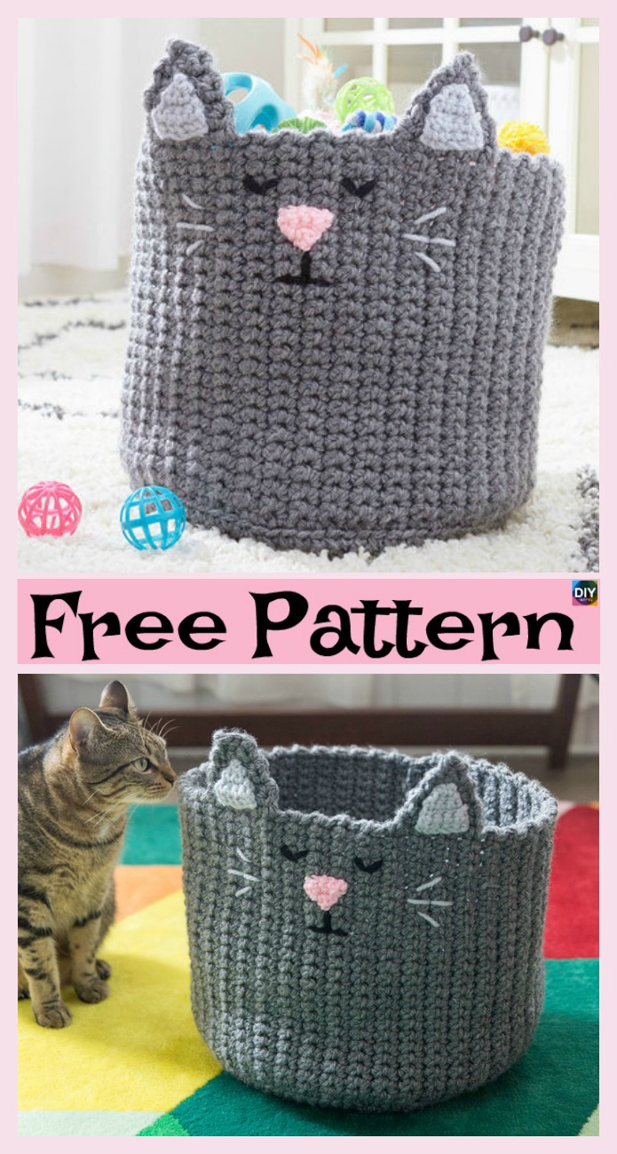  8 Most Adorable Crochet Basket Free Patterns