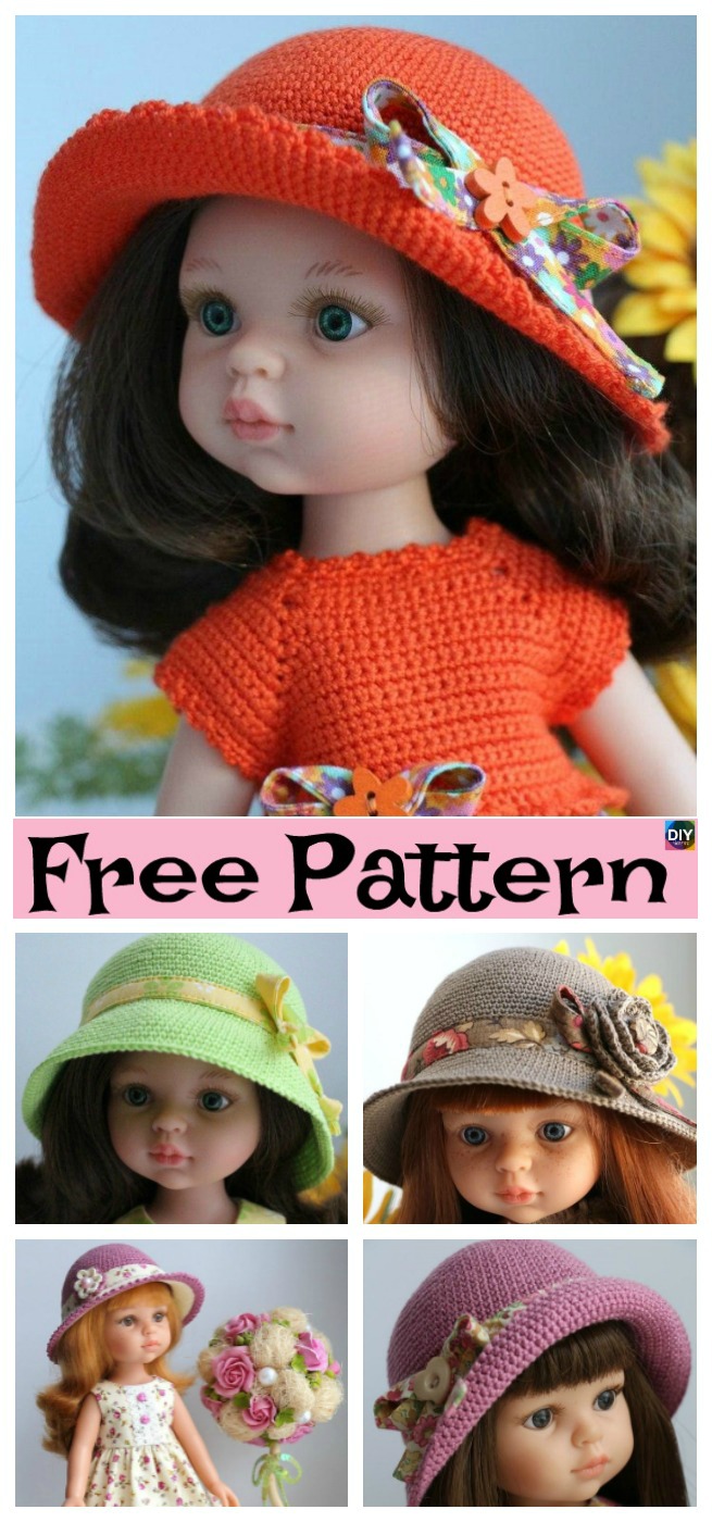 diy4ever-Super Cute Crochet Baby Cap - Free Pattern