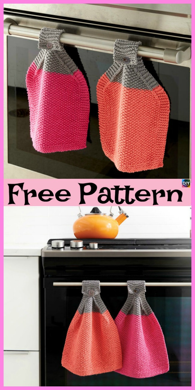 diy4ever-Knit Useful Dishcloth - Free Pattern