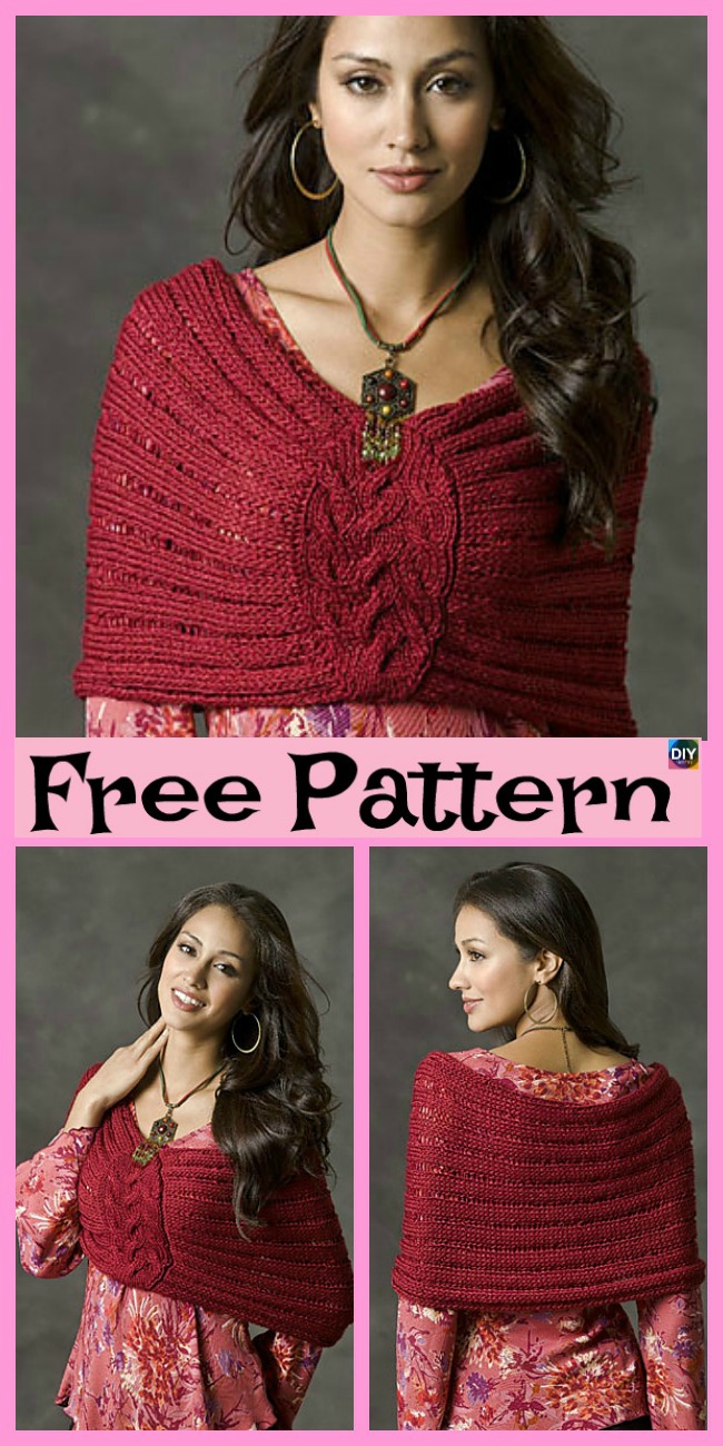 diy4ever-8 Knit Unique Cowls - Free Patterns