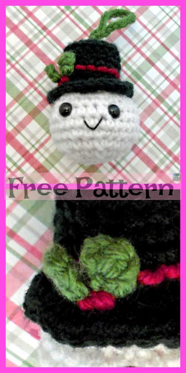 diy4ever-Crochet Christmas Ornaments - Free Patterns
