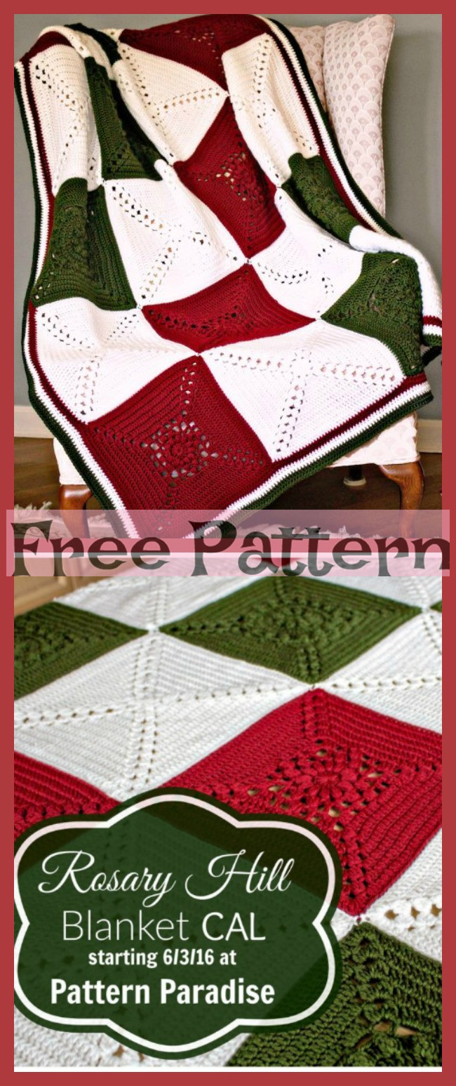 diy4ever-10 Crochet Winter Throws - Free Patterns