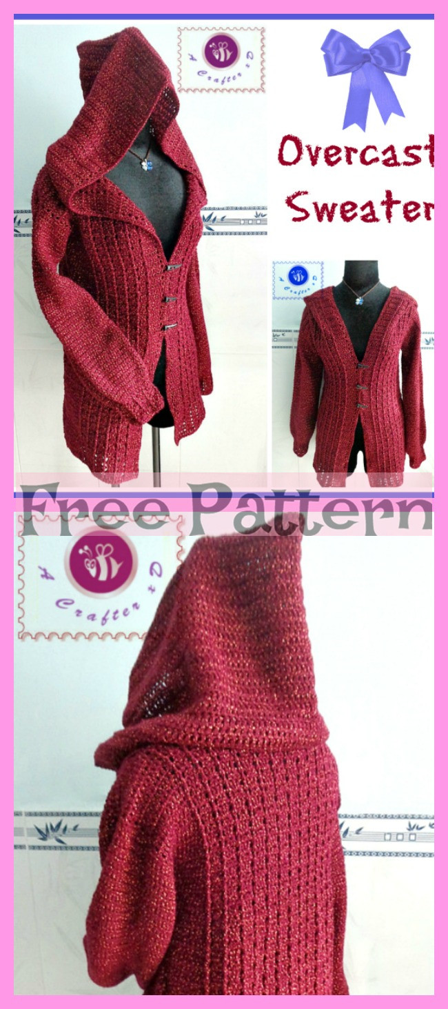 diy4ever-6 Crochet Unique Cardigan Free Patterns 