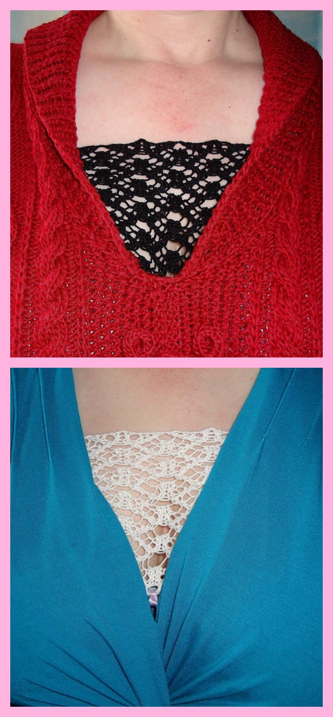 diy4ever-Knit Crochet Modesty Panel - Free Patterns
