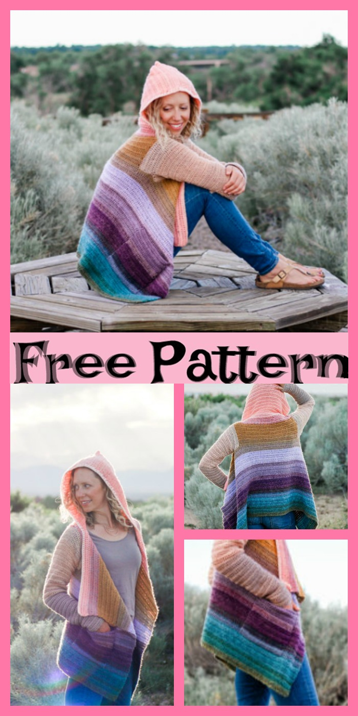 diy4ever-8 Stylish Crochet Cardigan Free Patterns 