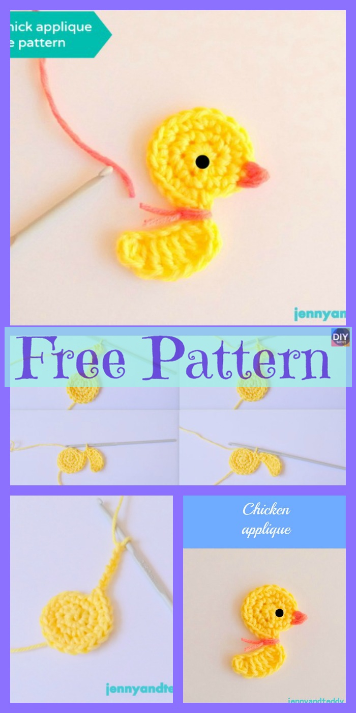 diy4ever-Crochet Duck Amigurumi - Free Patterns 