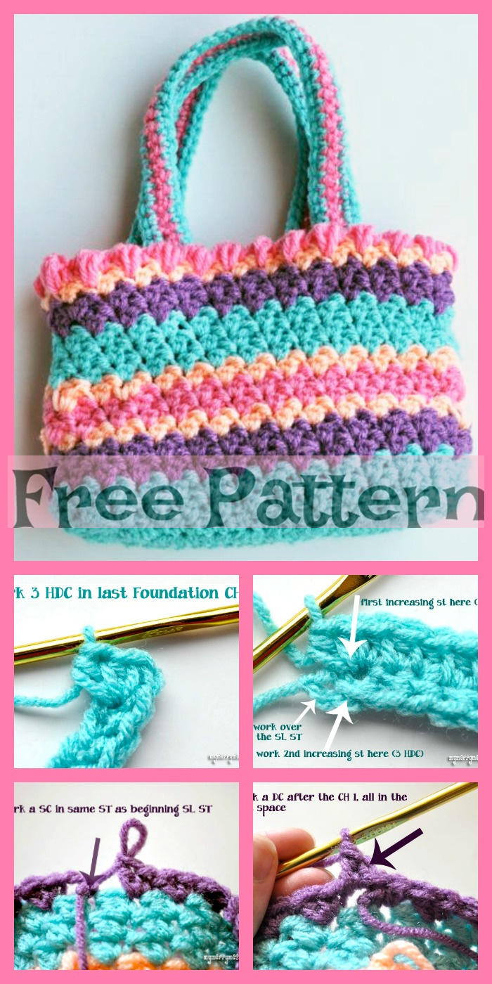 diy4ever-8 Beautiful Crochet Beach Bag Free Patterns