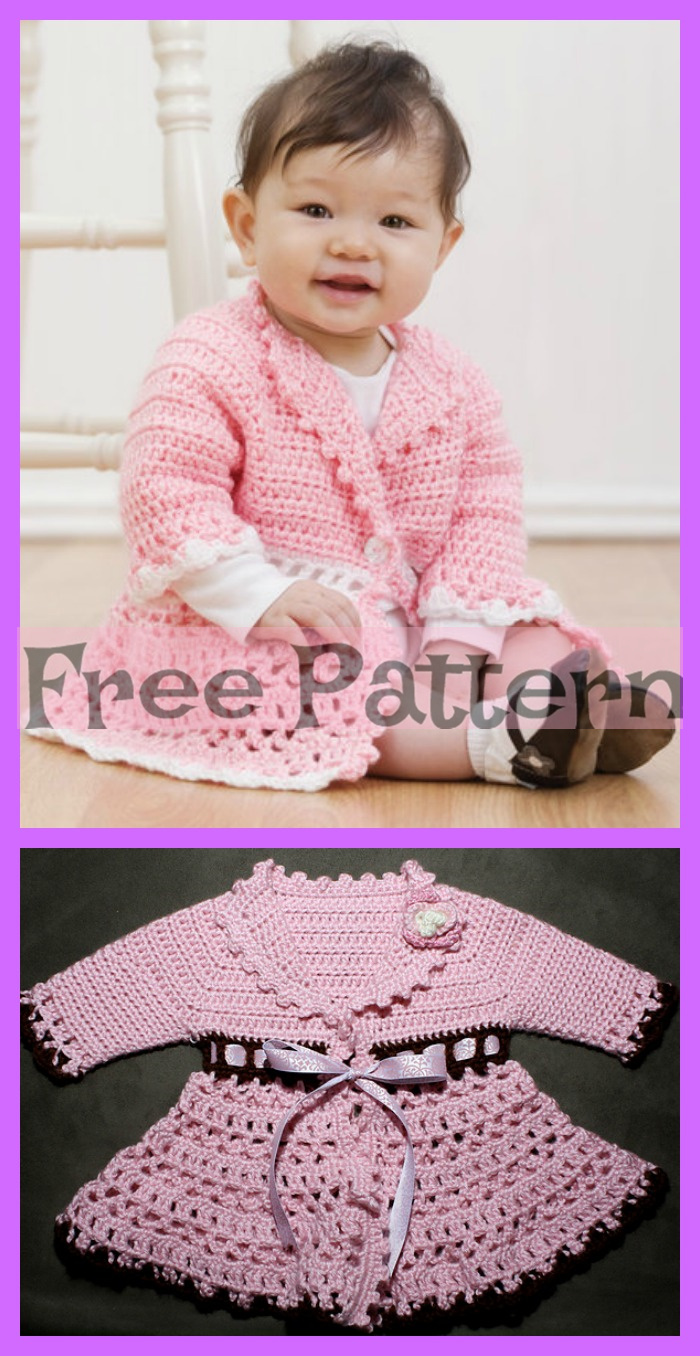 diy4ever-Crochet Victorian Jacket - Free Patterns 