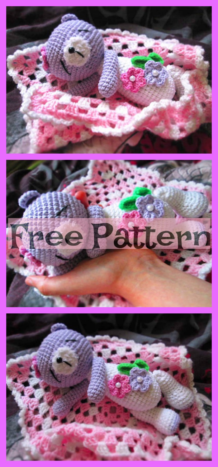 diy4ever- Crochet Cute Bear - Free Patterns 