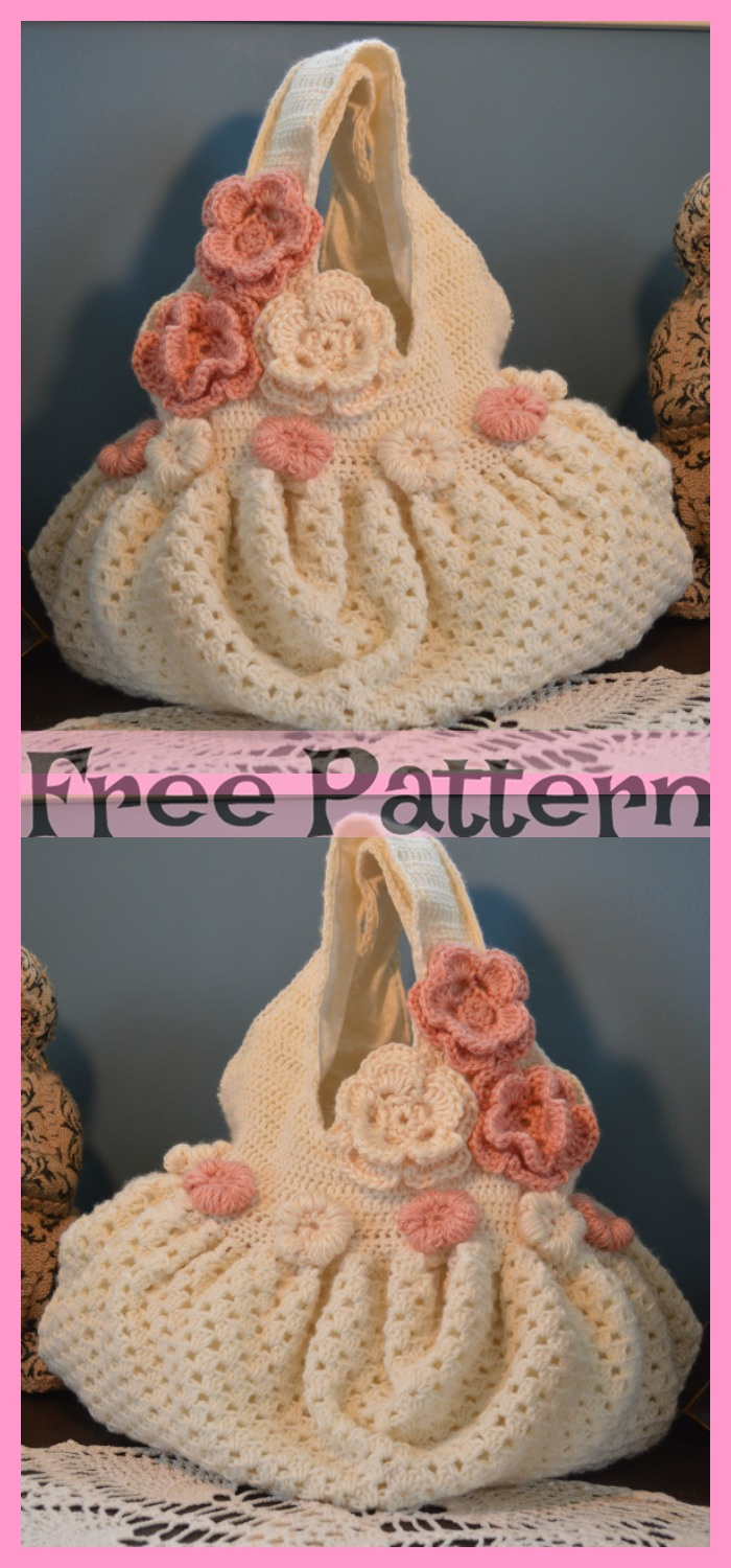 diy4ever-Crochet Unique Bags - Free Patterns