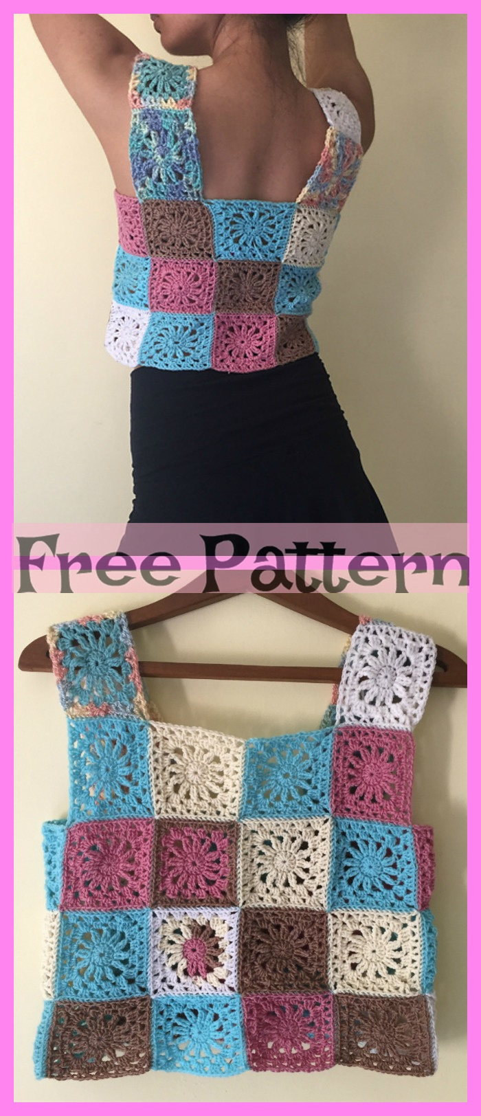 diy4ever- 10 Crochet Lace Crop Top Free Patterns 