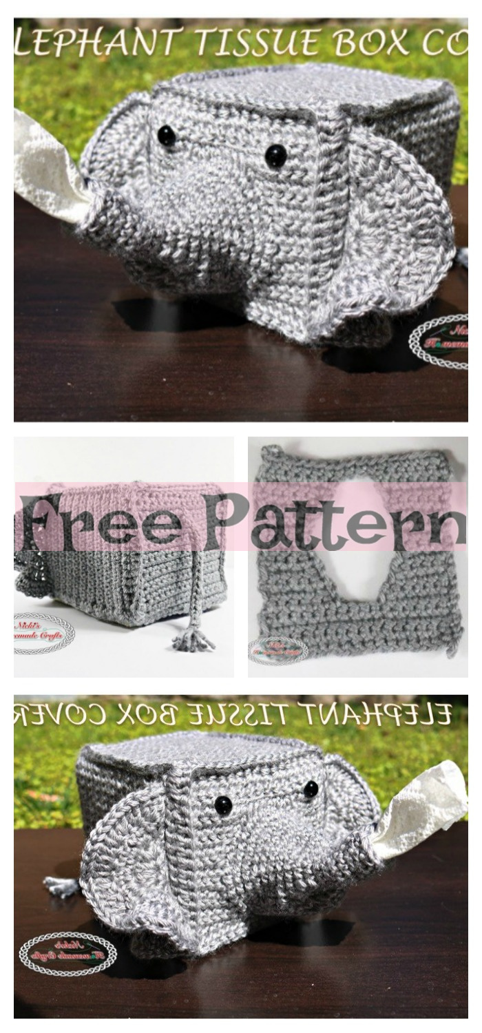 diy4ever-8 Tissue Box Cover Free Crochet Patterns 